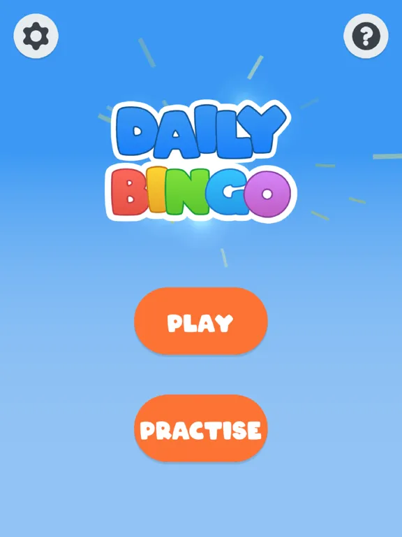 Daily Bingo iPad  스크린샷