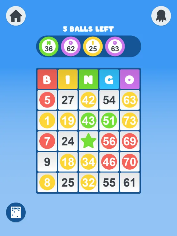 Daily Bingo iPad  스크린샷