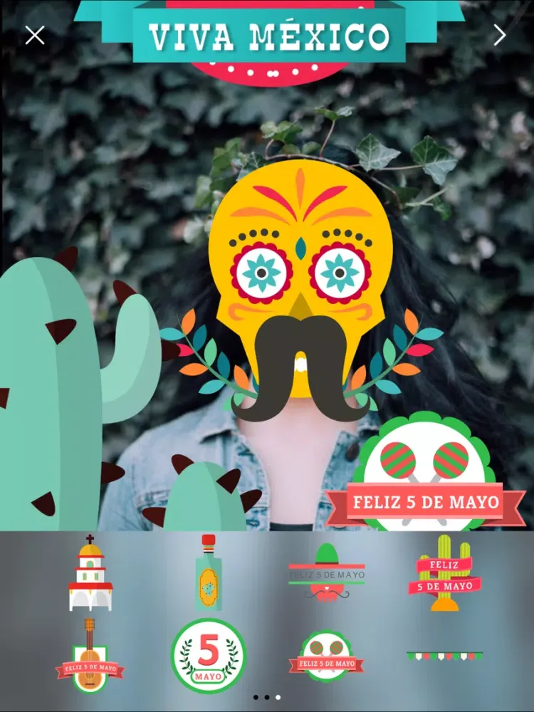 ภาพหน้าจอของ Cinco de Mayo Pro Mexico Pride iPad 