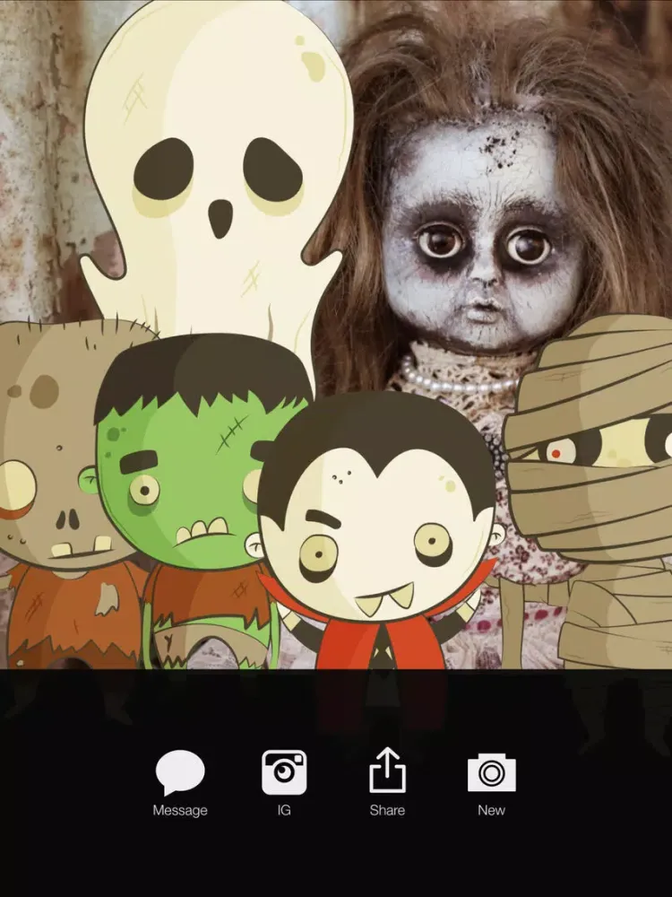 ภาพหน้าจอของ Trick or Treat - Happy Halloween Stickers Pro iPad 