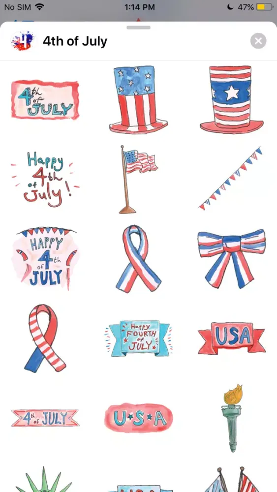 4th of July US Independence سکرین شاٹس