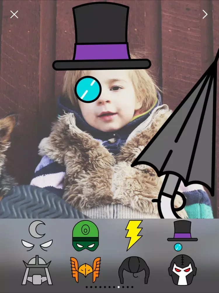 Ảnh chụp màn hình của Superhero Me Pro - Unleash Your Inner Hero Photo Stickers Editor iPad 