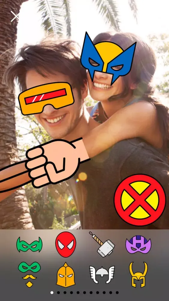 Ảnh chụp màn hình của Superhero Me Pro - Unleash Your Inner Hero Photo Stickers Editor