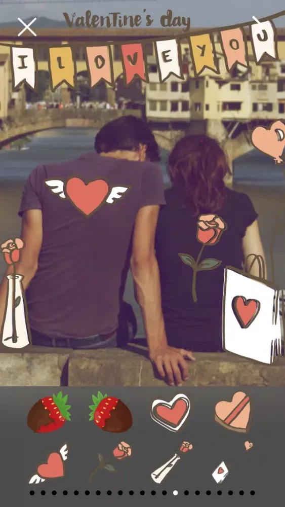 تصاویر LoveLoveLove 2 - Valentine’s Day Everyday FREE Photo Stickers