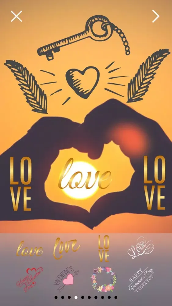 تصاویر LoveLoveLove 2 - Valentine’s Day Everyday FREE Photo Stickers