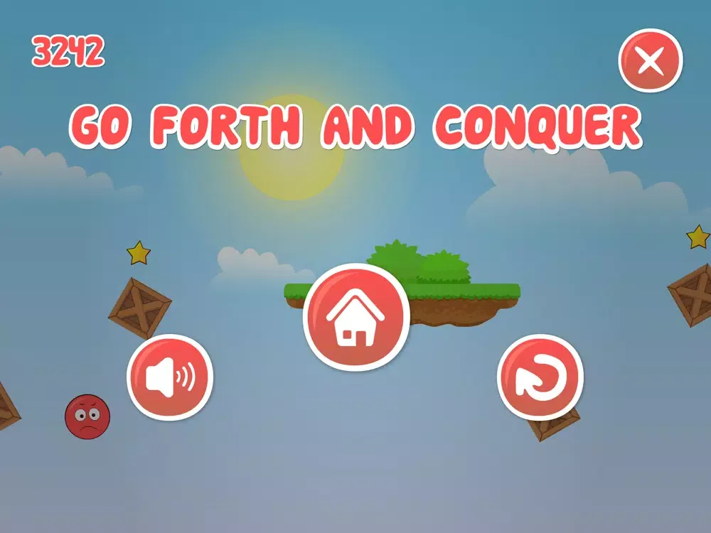 Bounce Red Ball iPad  سکرین شاٹس