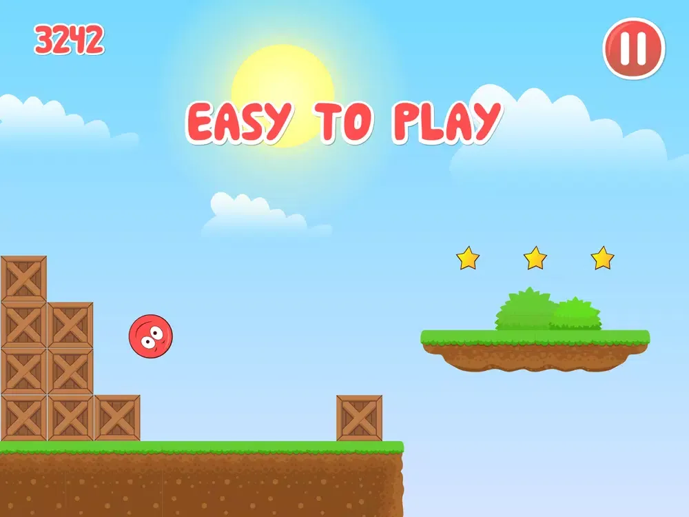 Bounce Red Ball iPad  سکرین شاٹس