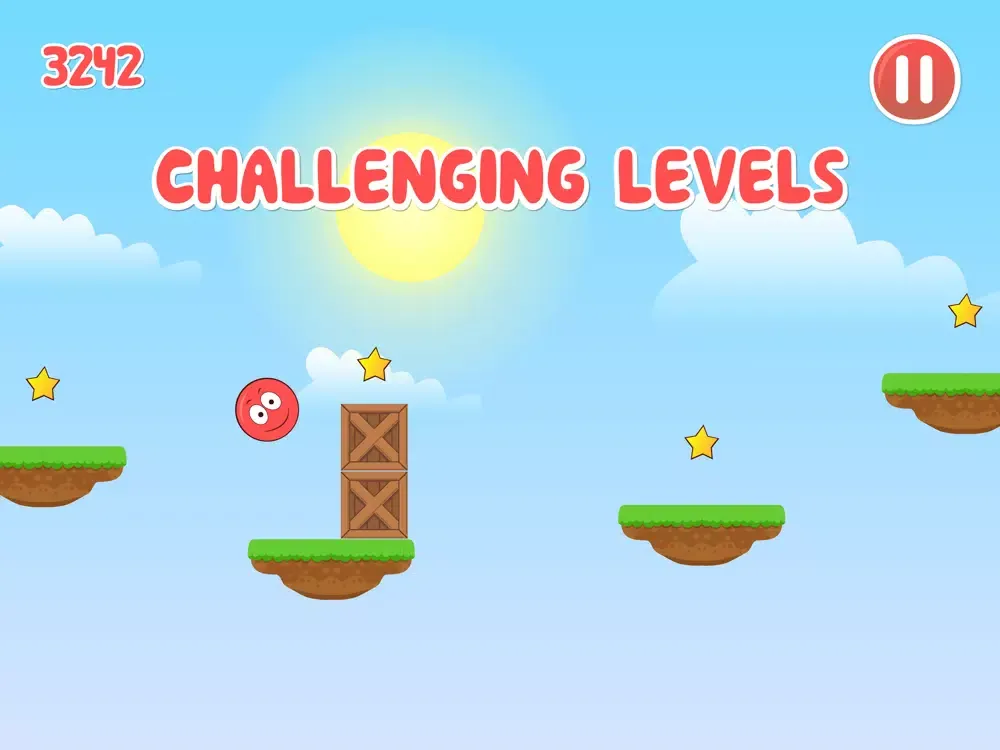 Bounce Red Ball iPad  سکرین شاٹس