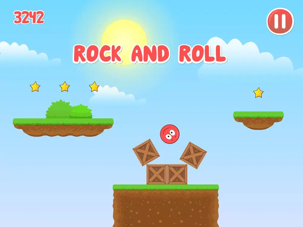 Bounce Red Ball iPad  سکرین شاٹس