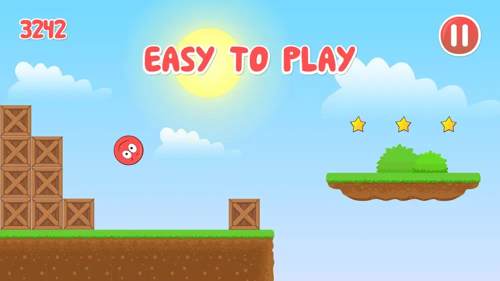 Bounce Red Ball سکرین شاٹس