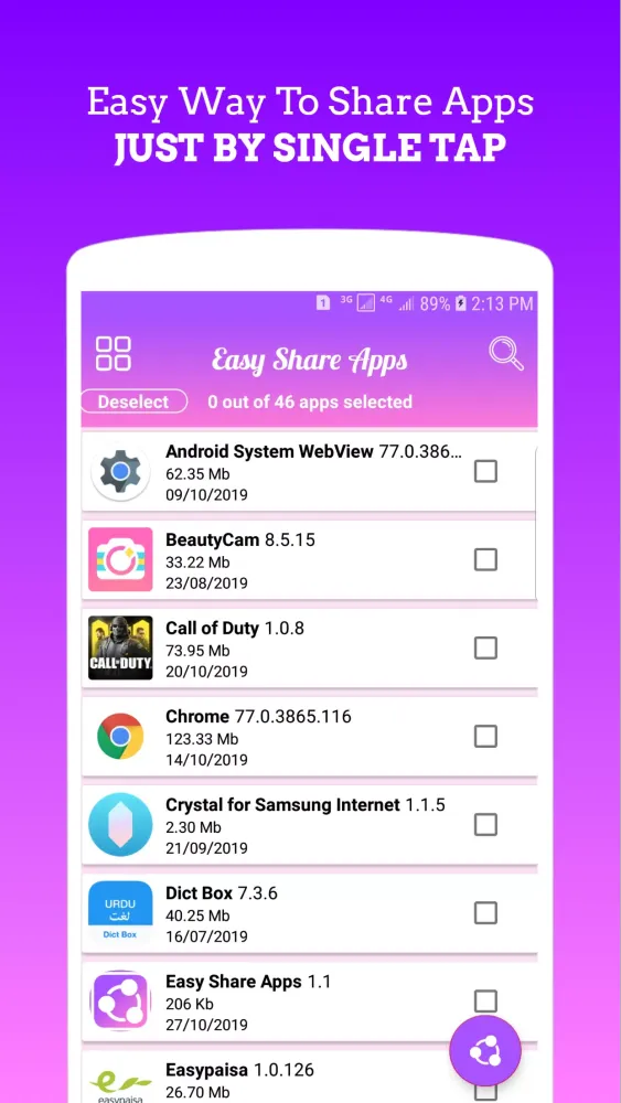 Easy Share Apps应用截图