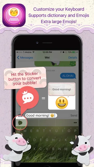 Tangkapan layar Photon Keyboard - Video to GIF, Themes & Emojis