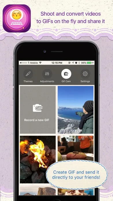 Tangkapan layar Photon Keyboard - Video to GIF, Themes & Emojis