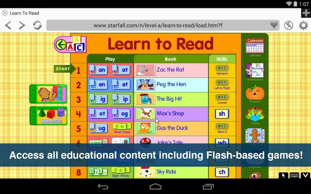 Screenshot di Photon Browser