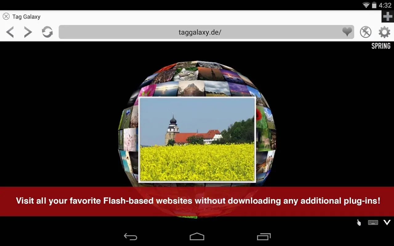 Screenshot di Photon Browser