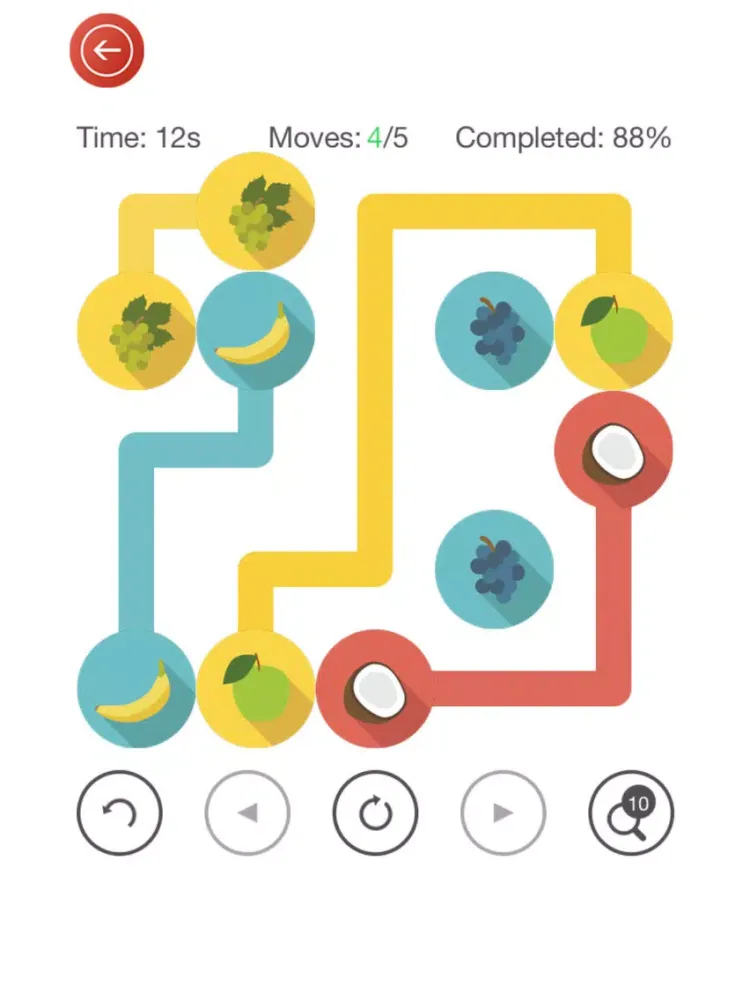 Fruit Freeflow Puzzle - 700+ Free Addictive Levels iPad  Ekran Görüntüleri