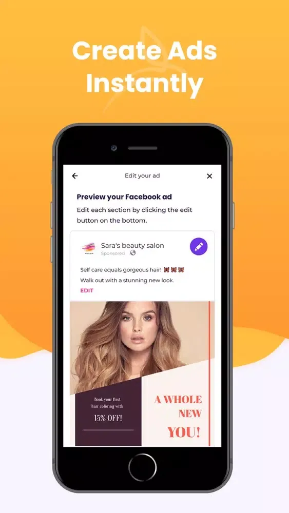 Capturas de pantalla de AdRabbit: Faster Marketing