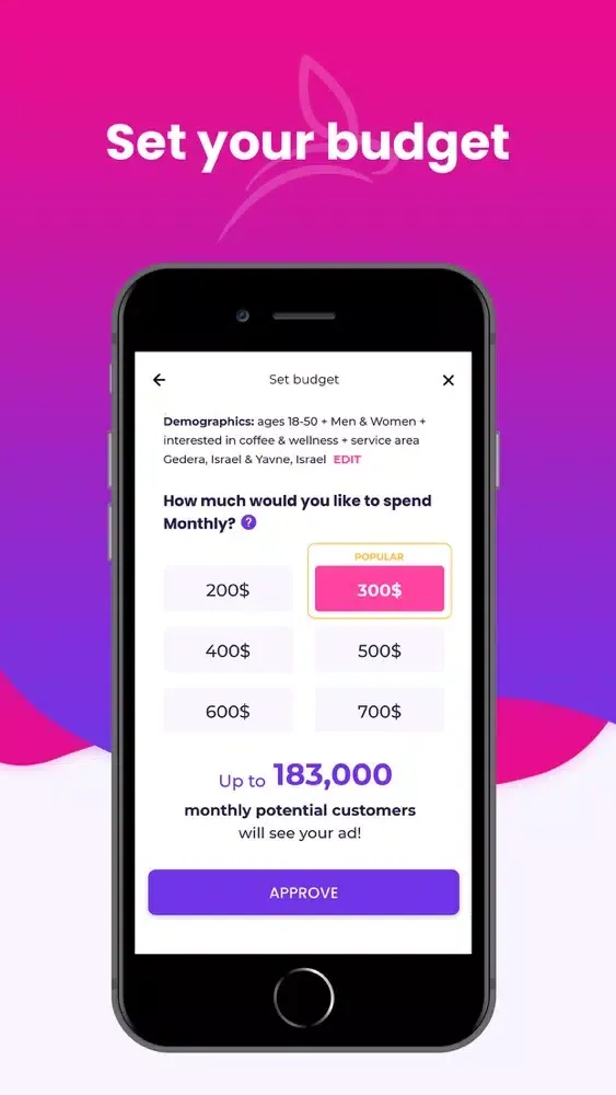 Capturas de pantalla de AdRabbit: Faster Marketing