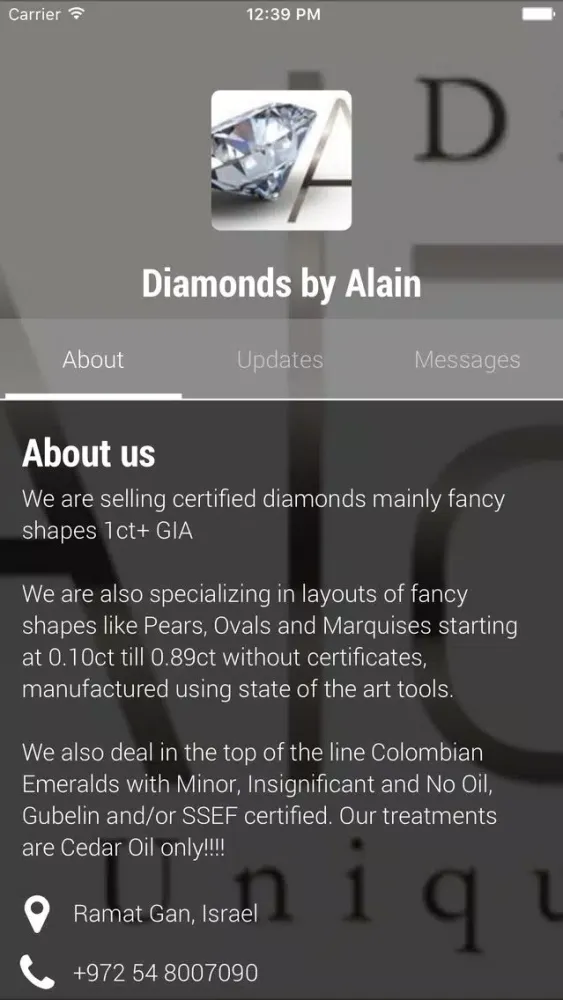 Diamonds by Alain by AppsVillage سکرین شاٹس
