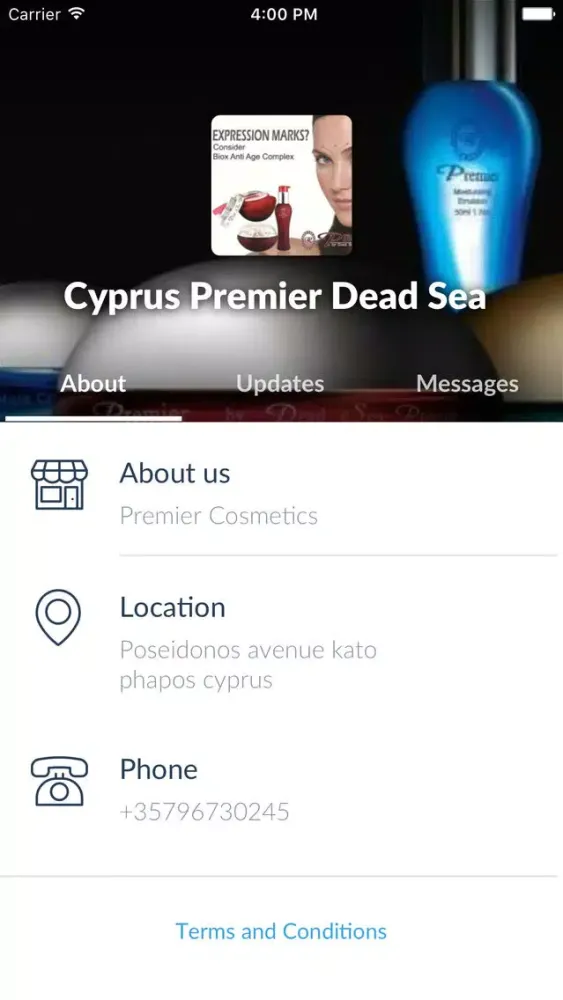 Скриншоты Cyprus Premier Dead Sea by AppsVillage