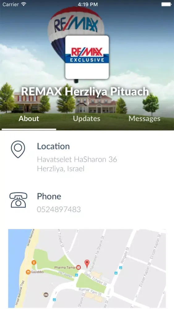 Captures d'écran de REMAX Herzliya Pituach by AppsVillage