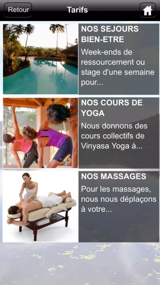 Ảnh chụp màn hình của ADITYAM Yoga et Massages