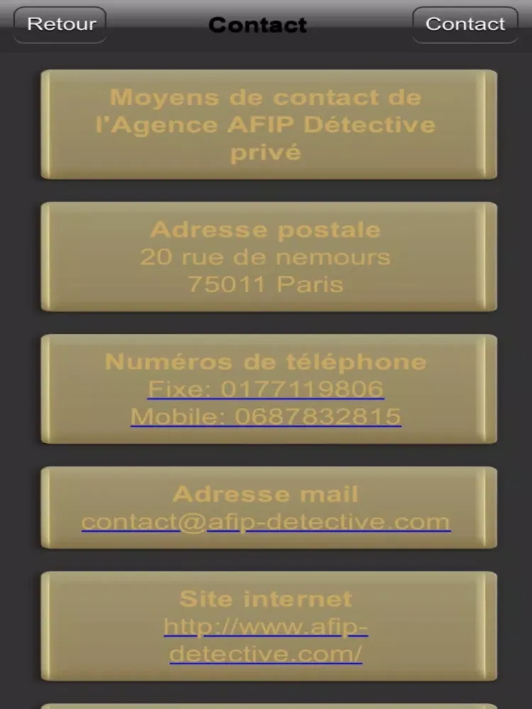 Capturas de pantalla de AFIP Détective Privé iPad 