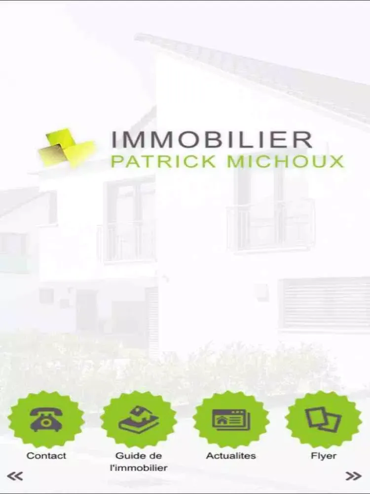 Captures d'écran de Agence Immobilière Patrick Michoux iPad 
