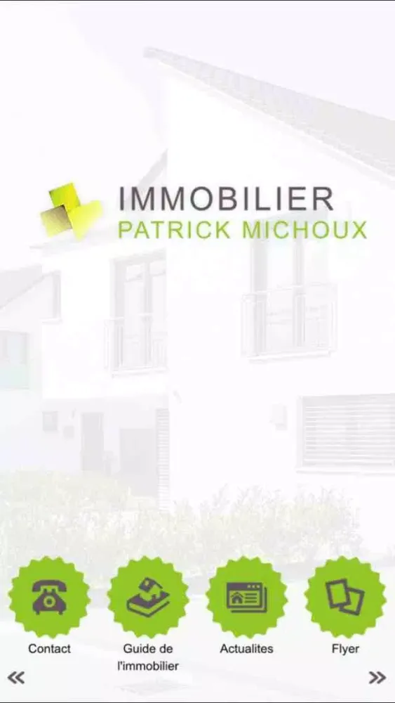 Captures d'écran de Agence Immobilière Patrick Michoux