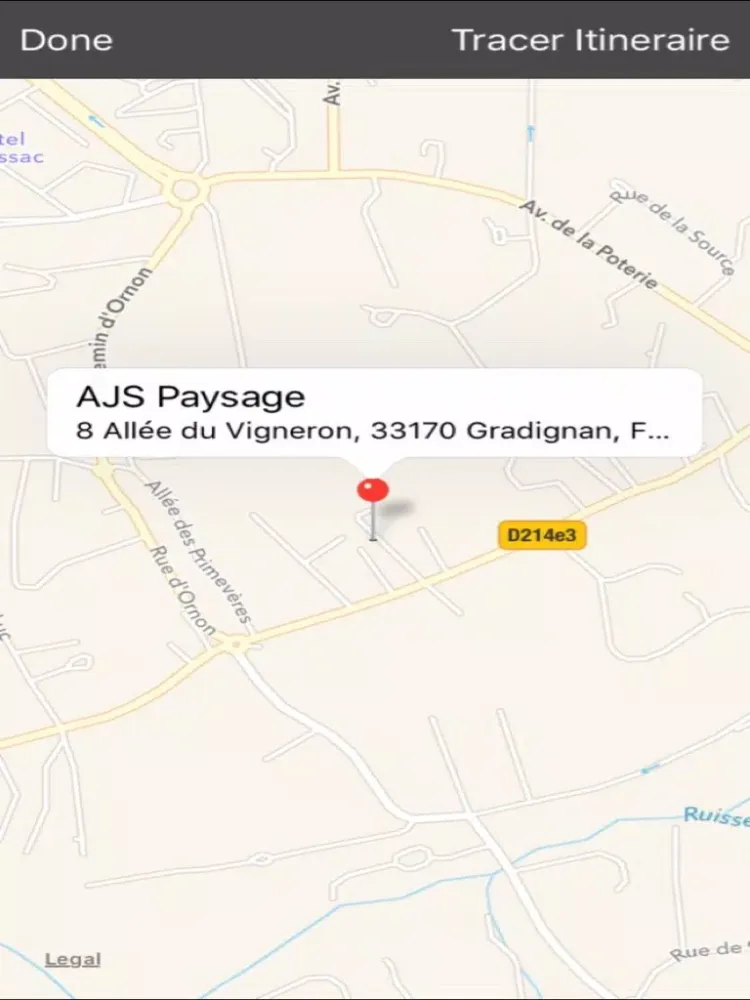 AJS Paysage Gradignan iPad 应用截图