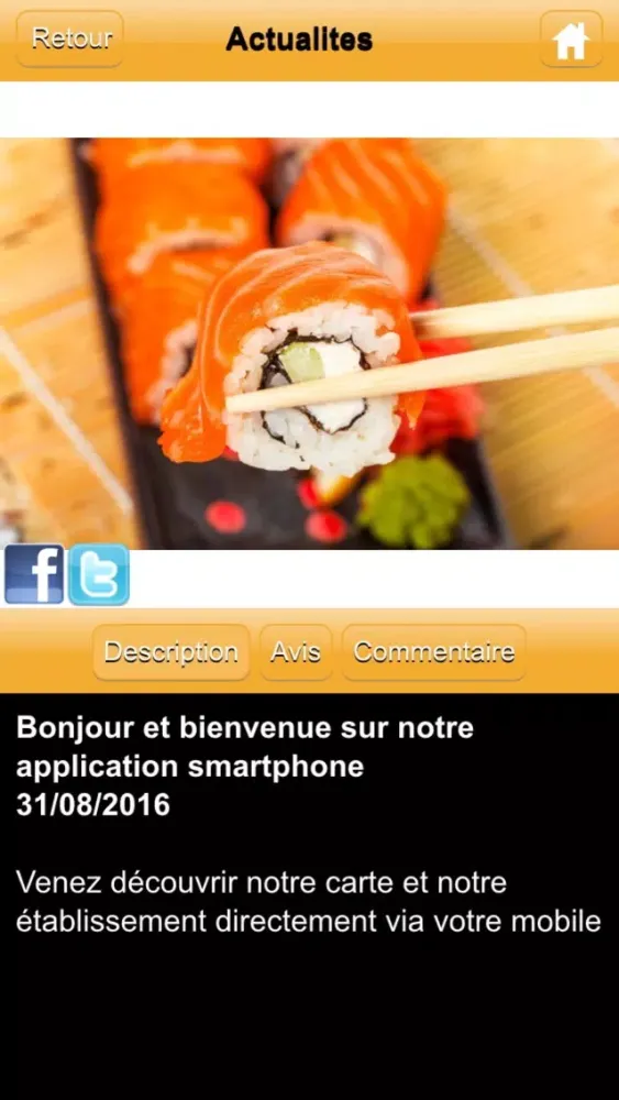 ภาพหน้าจอของ Akira Restaurant Japonais