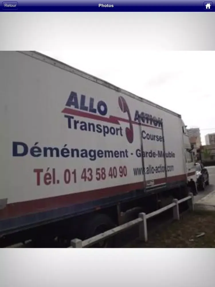 Allo Action Déménagement iPad 應用截圖