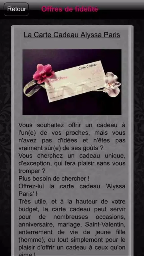ภาพหน้าจอของ Alyssa Paris Esthéticienne à domicile