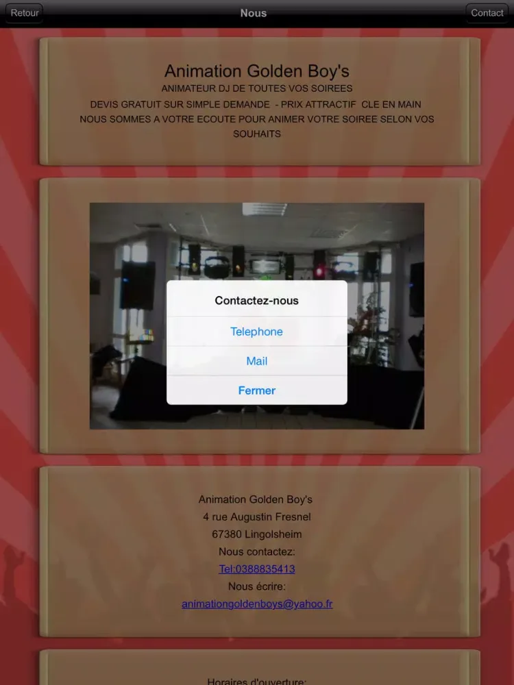 Zrzuty ekranu Animation Golden Boy's iPad 
