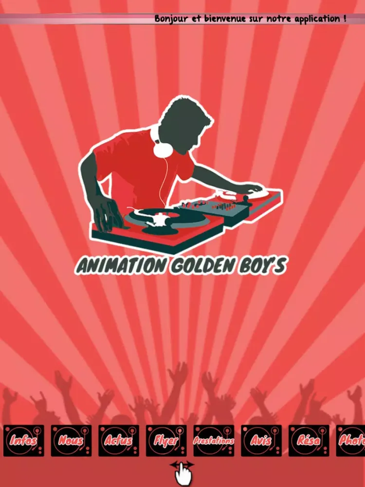 Zrzuty ekranu Animation Golden Boy's iPad 