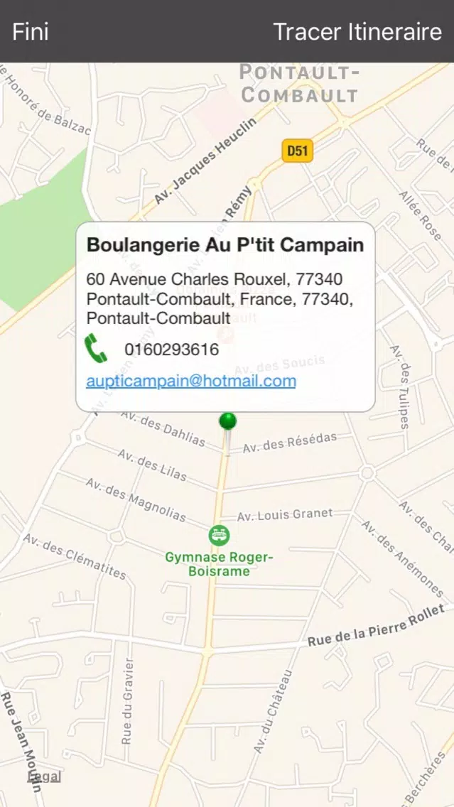 Boulangerie Au P'tit Campain スクリーンショット