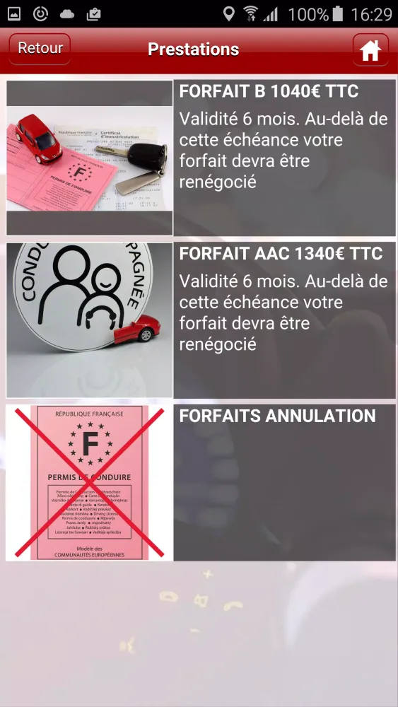 Auto-Ecole Plombieres Screenshots