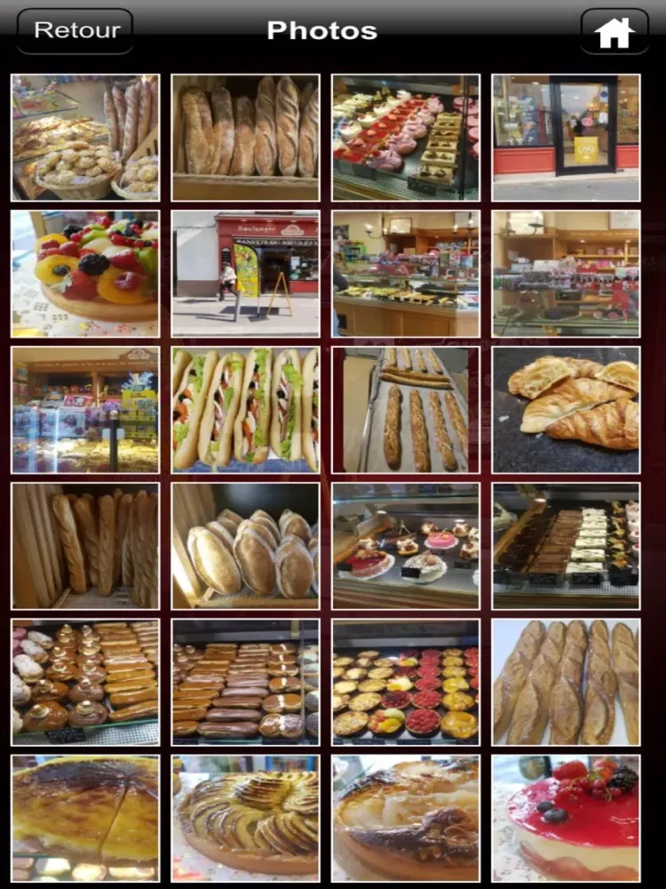 Ảnh chụp màn hình của Boulangerie Banette Du Vieux Pays iPad 
