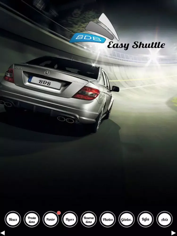 BDB Easy Shuttle iPad  スクリーンショット