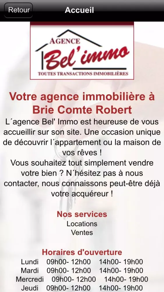 Screenshot di Bel'immo Brie Comte Robert
