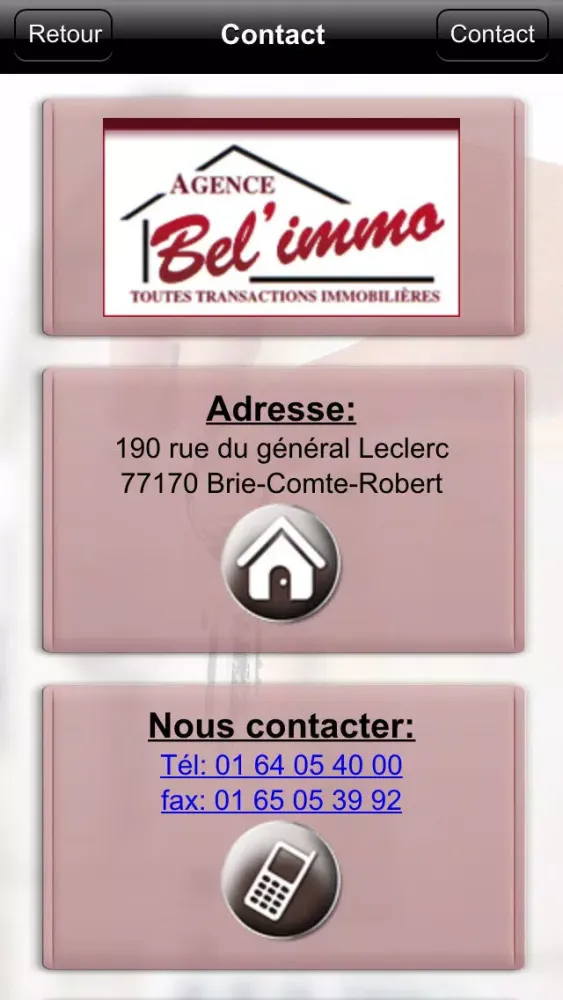 Screenshot di Bel'immo Brie Comte Robert