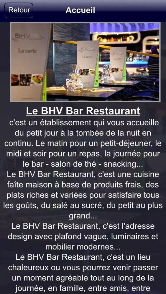 Ảnh chụp màn hình của Restaurant BHV Brest