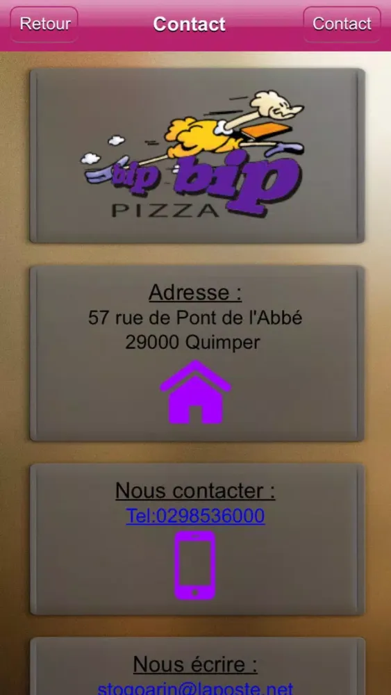 Bip Bip Pizza Quimper 스크린샷