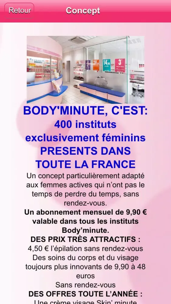 Body minute Issy - Les 3 Moulins Ekran Görüntüleri