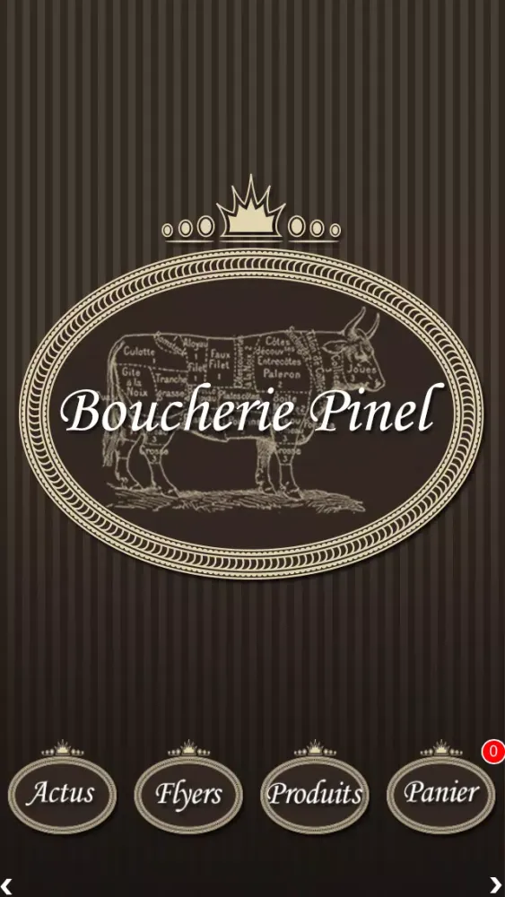 Ảnh chụp màn hình của Boucherie Pinel