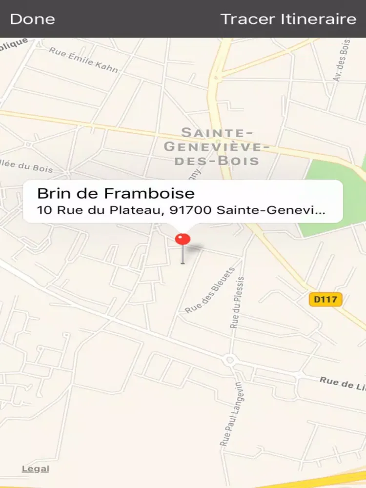 Brin de Framboise iPad 應用截圖