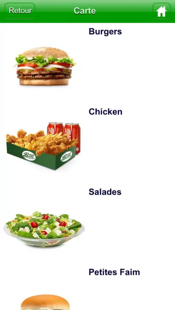Burger Bucket Screenshots