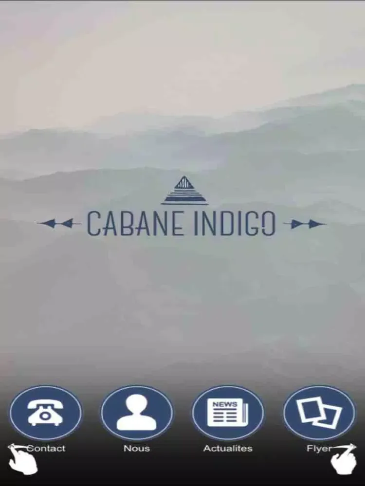 Cabane Indigo iPad 應用截圖
