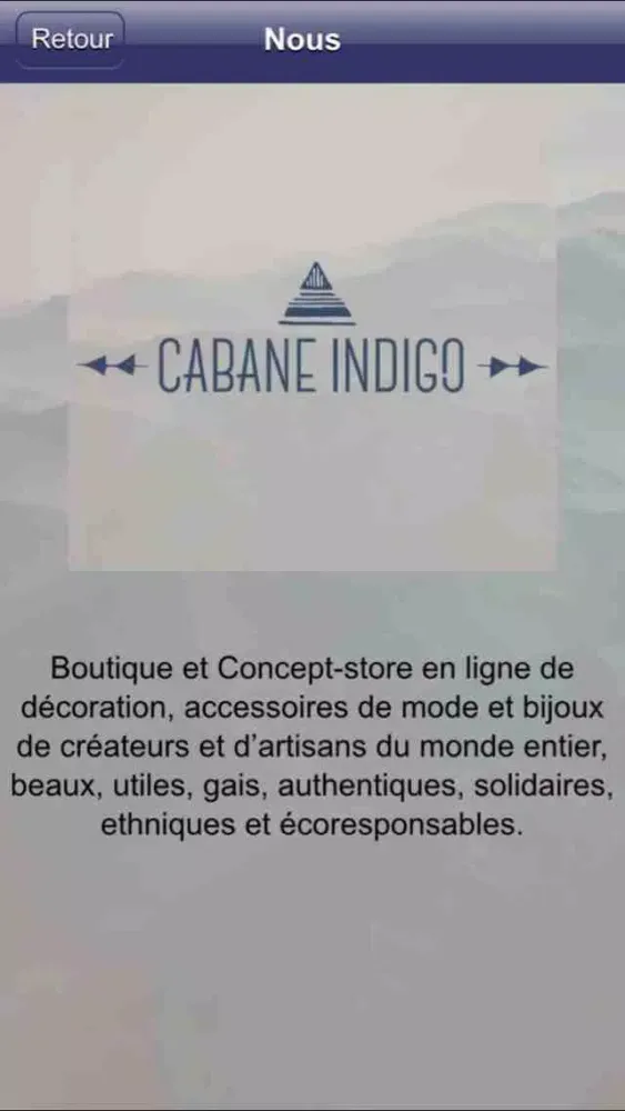 Cabane Indigo應用截圖