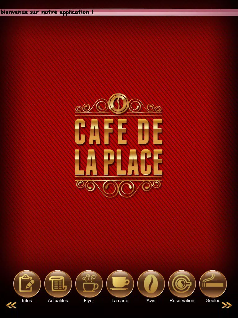 Café de la Place iPad 應用截圖